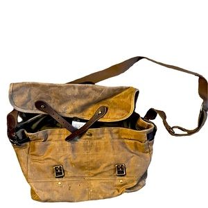 Large Brown Duffel Bag from Dry Goods